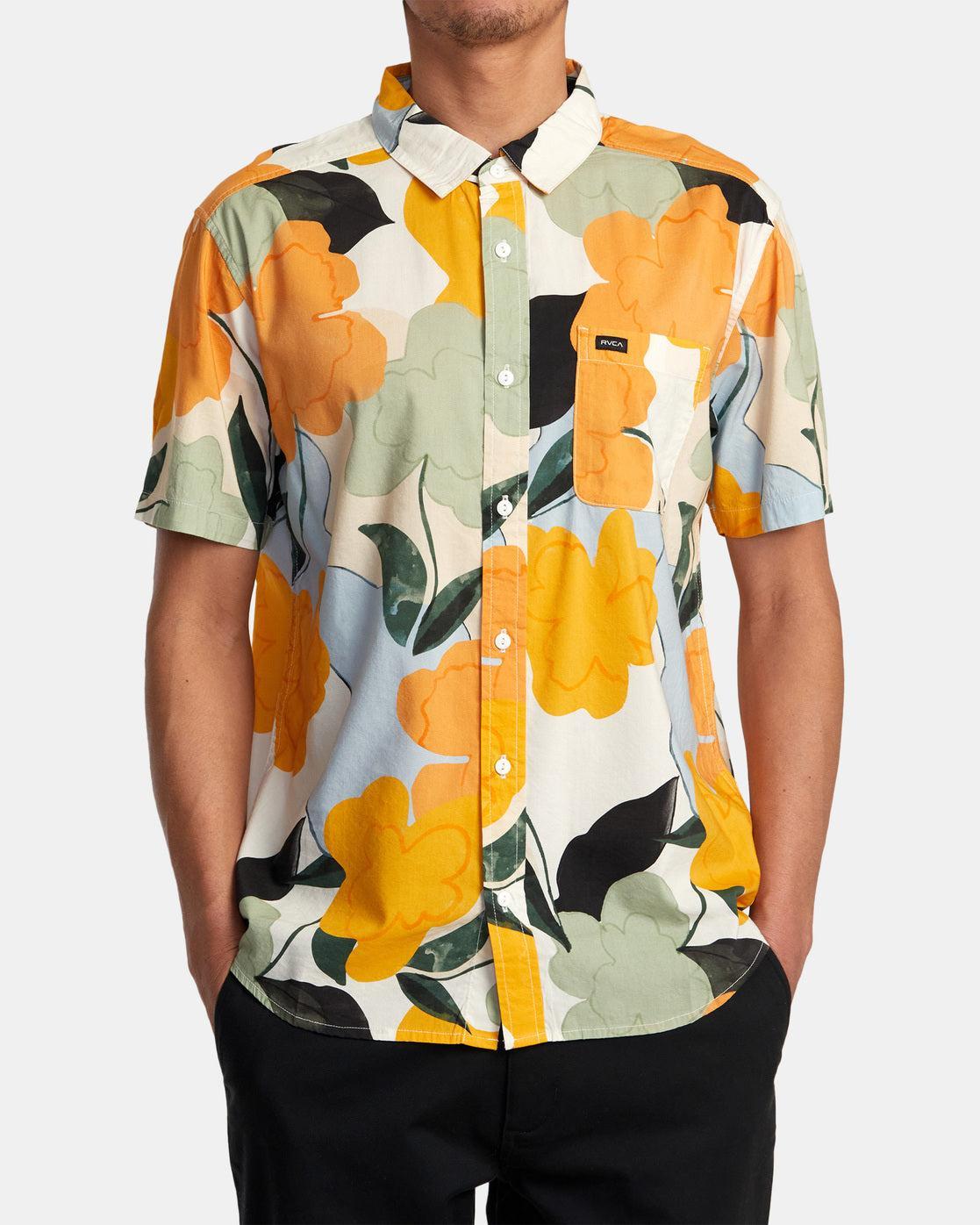 Anytime Short Sleeve Woven Shirt - Multi Product Image