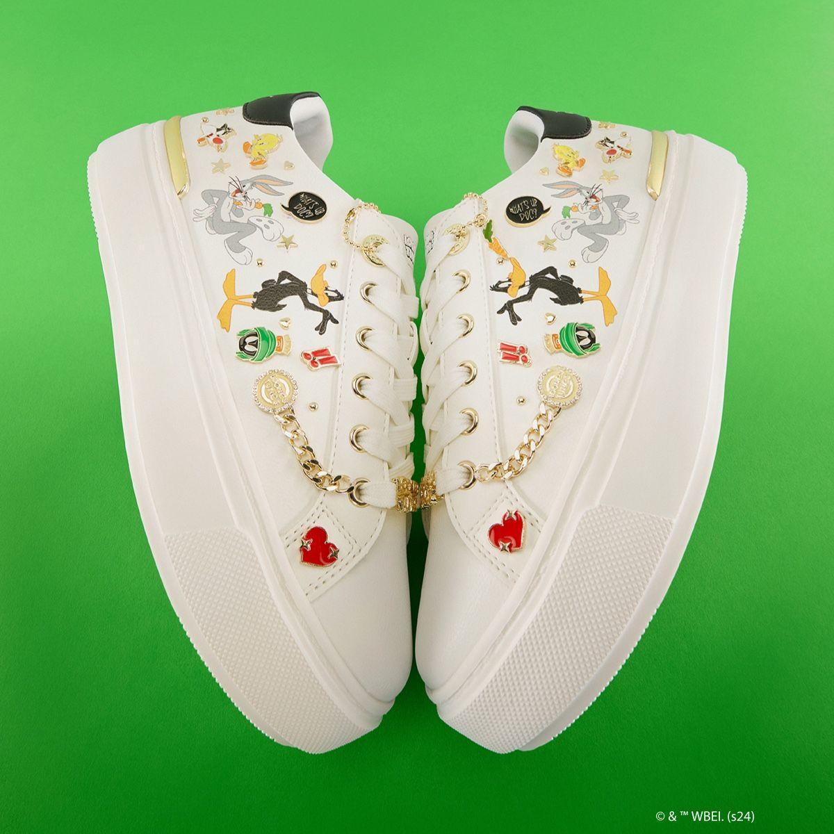 Ltlowtoppins White Women's Looney Tunes | ALDO US Product Image