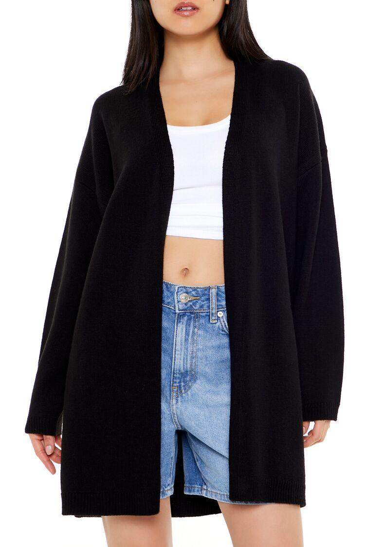 Open-Front Cardigan Sweater | Forever 21 Product Image