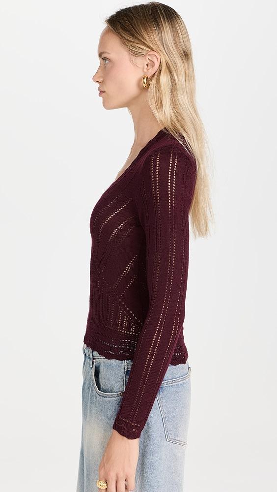 Sea Paxton Knit Long Sleeve Top | Shopbop Product Image