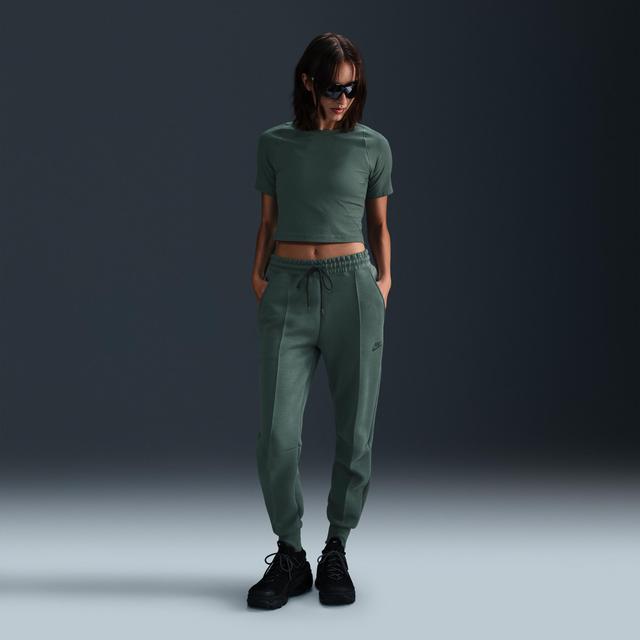 Womens Nike Sportswear Tech Fleece Mid-Rise Jogger Pants Product Image