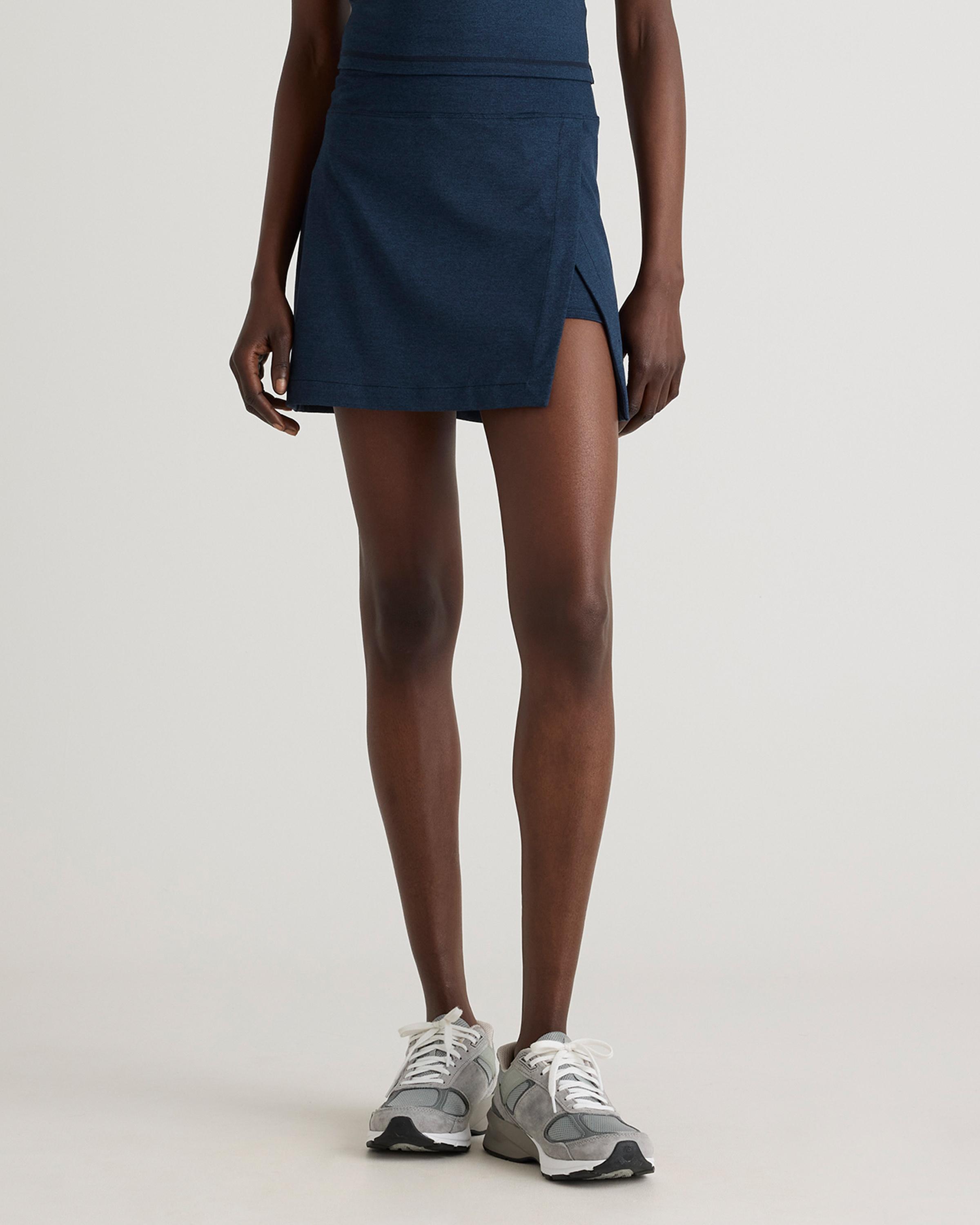 Ultra-Soft Side Slit Skort Product Image