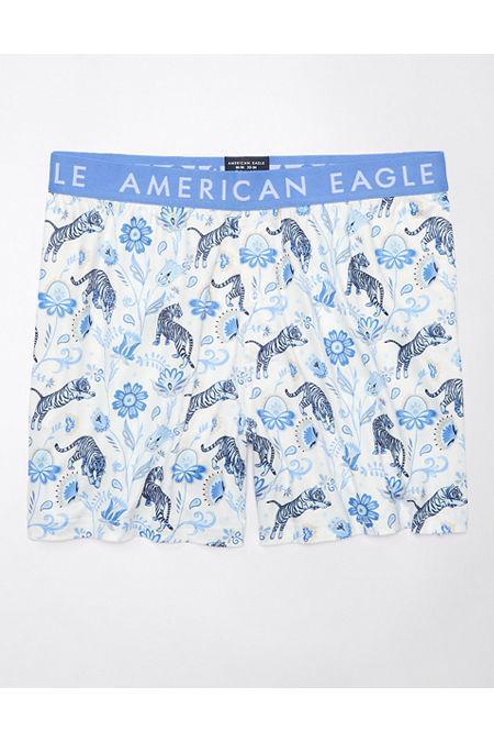 AEO Tiger Paisley Ultra Soft Pocket Boxer Short Mens Product Image