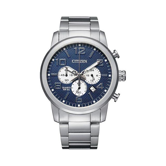 Citizen Womens Stainless Steel Chronograph Watch - AN8050-51M Silver Product Image