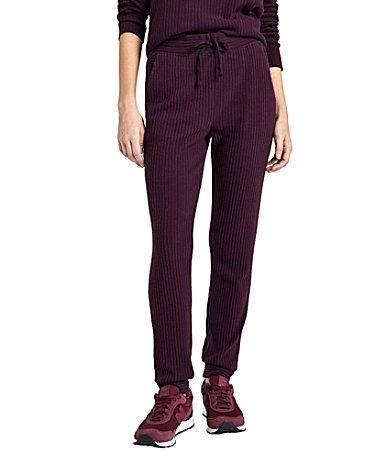 Splendid London Rib Jogger (Heather Oatmeal) Women's Dress Pants Product Image