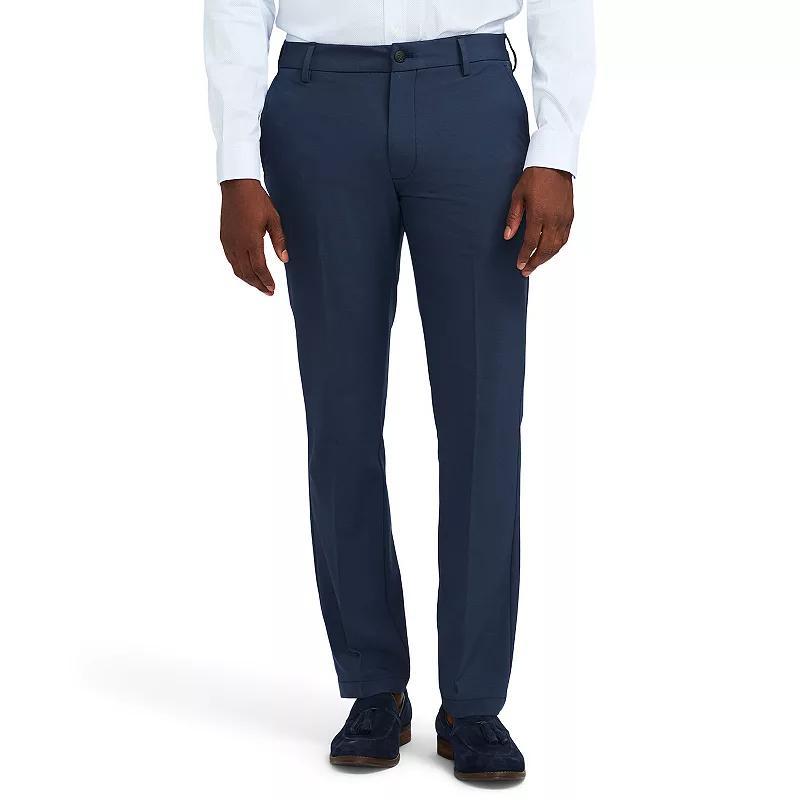 Mens IZOD Comfort and Performance Traveler Chino Pants Navy Grey Product Image