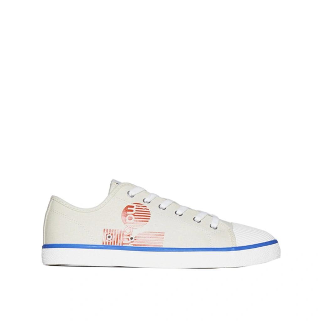 Canvas Sneakers In Beige Product Image