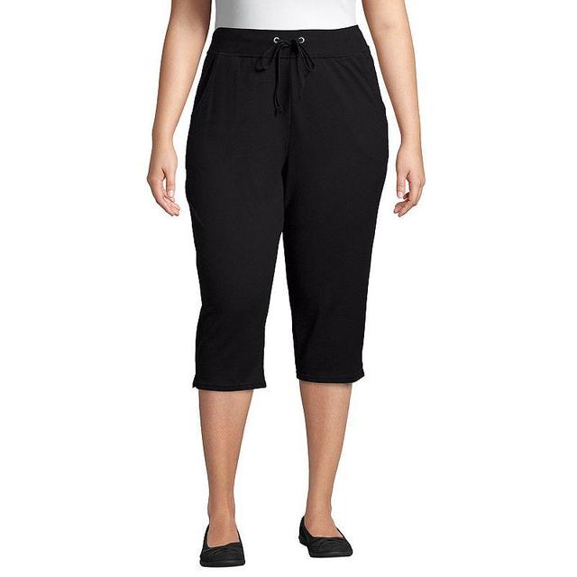 Hanes Just My Size Womens French Terry Capris, 19 (Plus ) Navy 5X Product Image