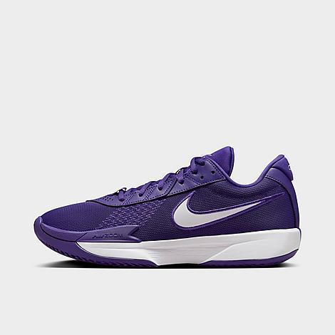 NIKE Men's G.t. Cut Academy Basketball Shoes In Court Purple/white Product Image