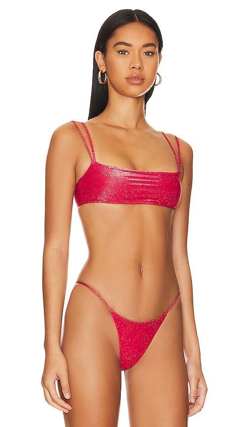 Tularosa Just A Feeling Top in Red. Product Image