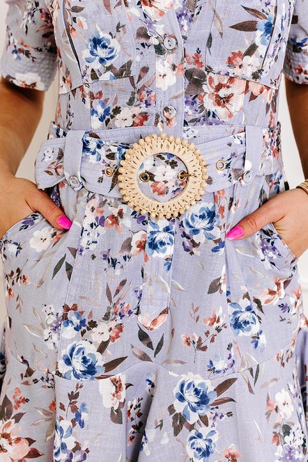 Ready For Brunch Floral Mini Dress Product Image