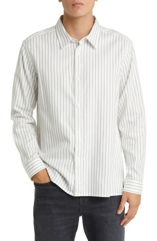 FRAME Classic Stripe Button-Up Shirt Product Image