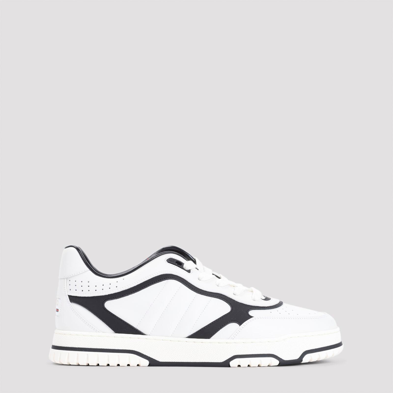 GUCCI Leather Sneaker In White Product Image