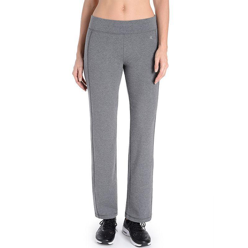 Womens Danskin High-Waisted Yoga Pants Grey Gray Product Image