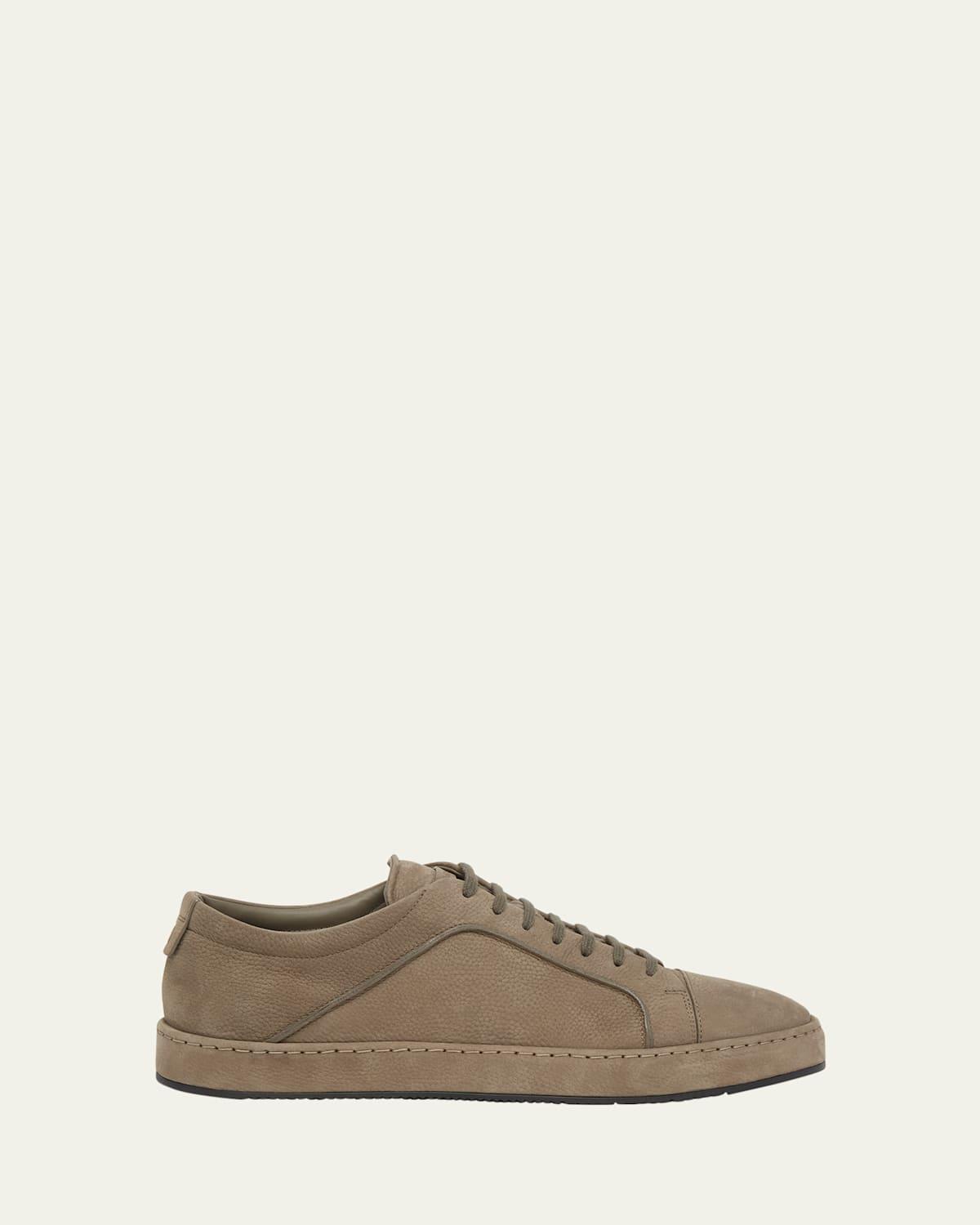 Men's Suede Low-Top Sneakers  Product Image