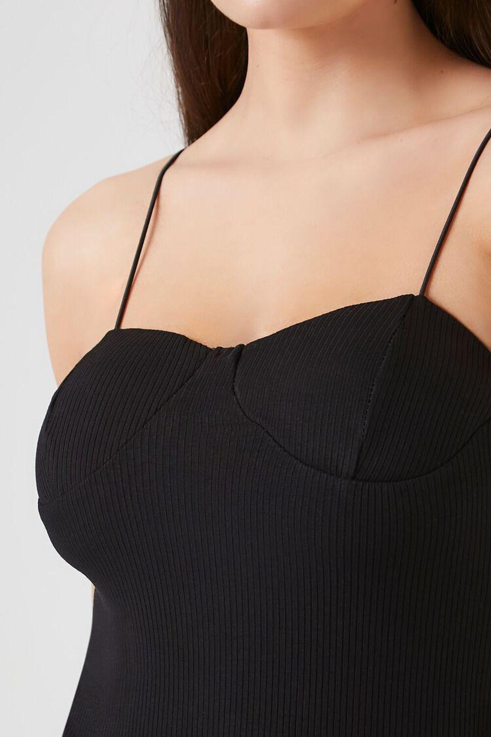 Ribbed Knit Cami Bodysuit | Forever 21 Product Image