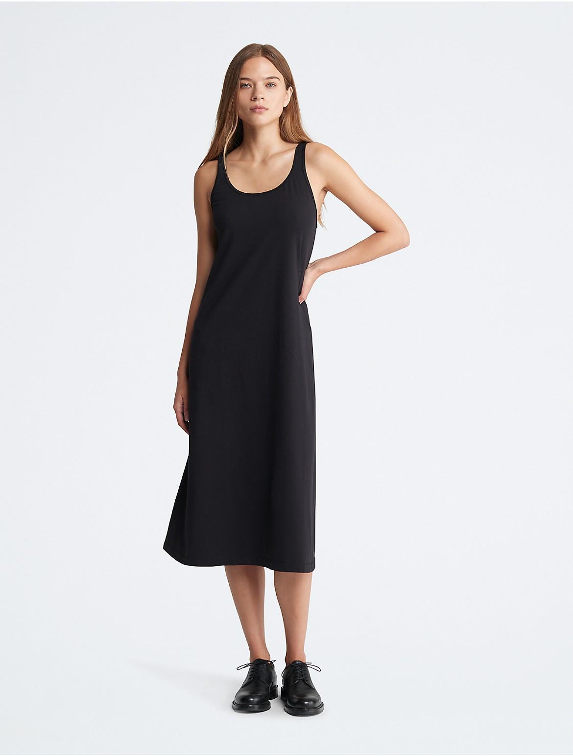 Calvin Klein Womens Modern Stretch Tank Dress - Black - S Product Image