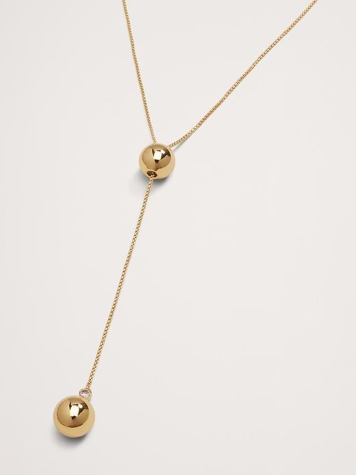 Spheres Y Necklace Aureus + Argent Product Image