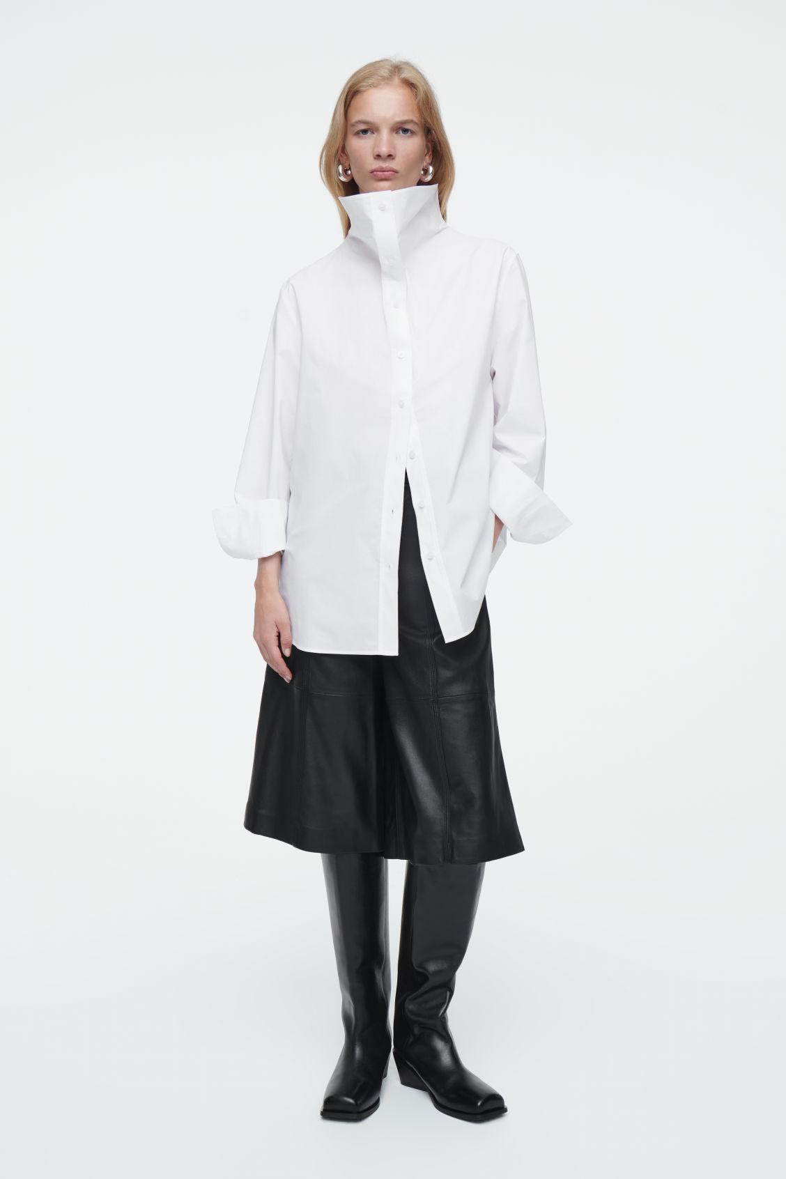 FUNNEL-NECK SHIRT Product Image