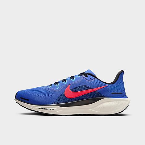 Nike Mens Nike Air Zoom Pegasus 41 - Mens Running Shoes Astronomy Blue/Hot Punch/Black Product Image