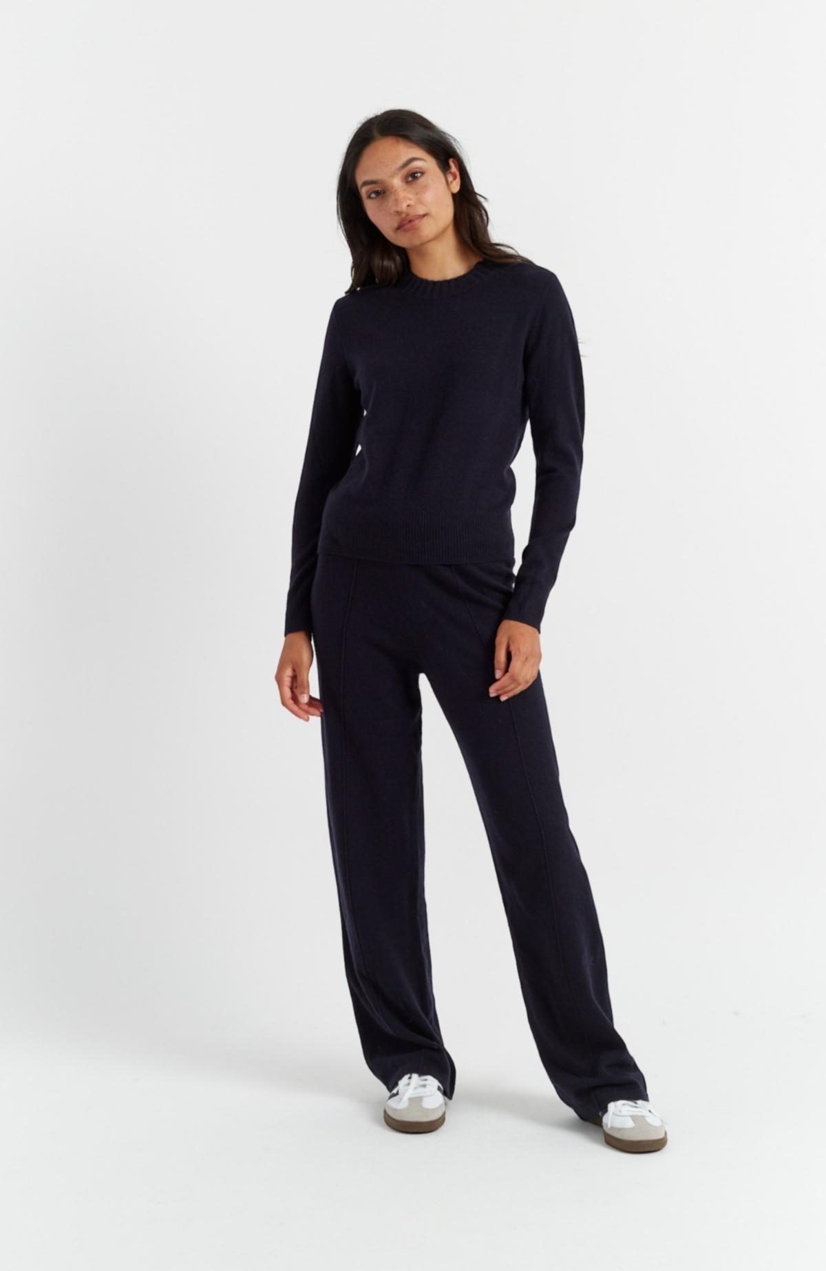 Chinti and Parker Womens Chinti & Parker Wool-Cashmere Cropped Sweater Product Image