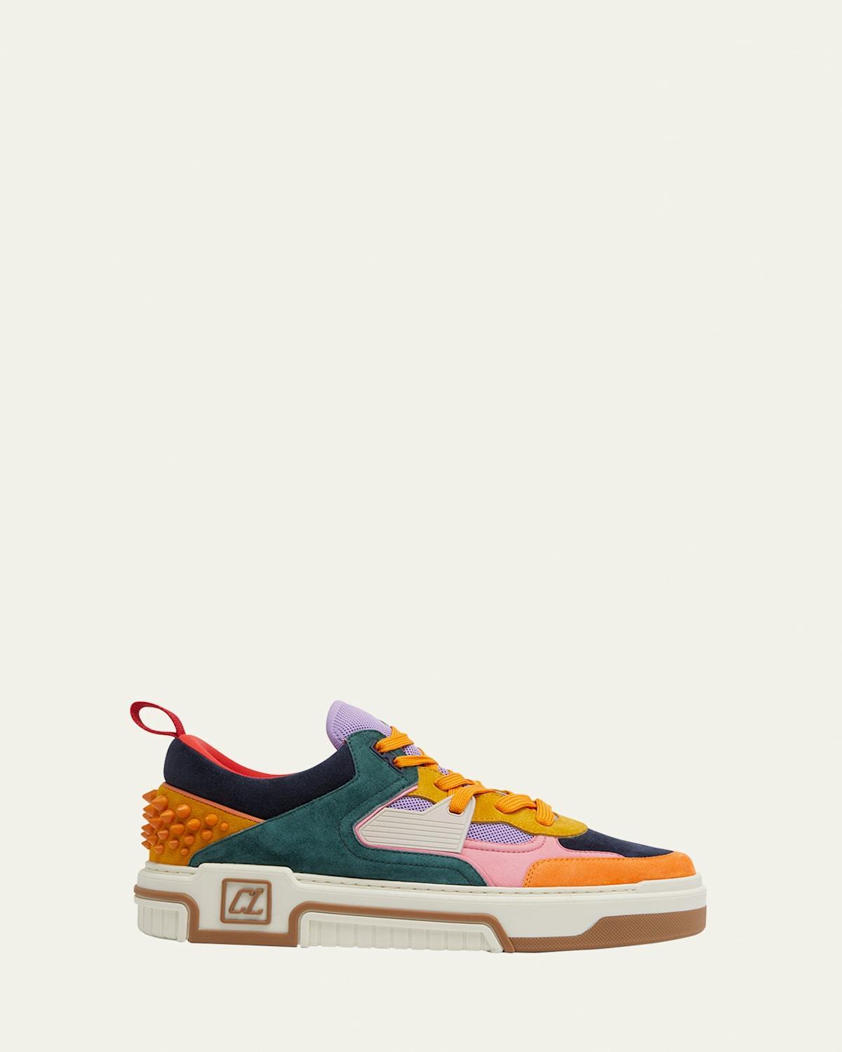 Christian Louboutin Astroloubi Mixed Media Low Top Sneaker Product Image