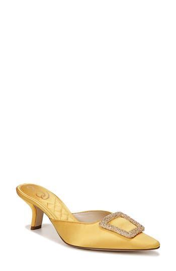 SAM EDELMAN Brit Pump In Yellow Product Image