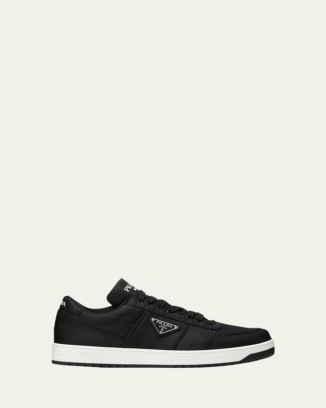 Mens Re-Nylon Triangle Logo Low-Top Sneakers Product Image