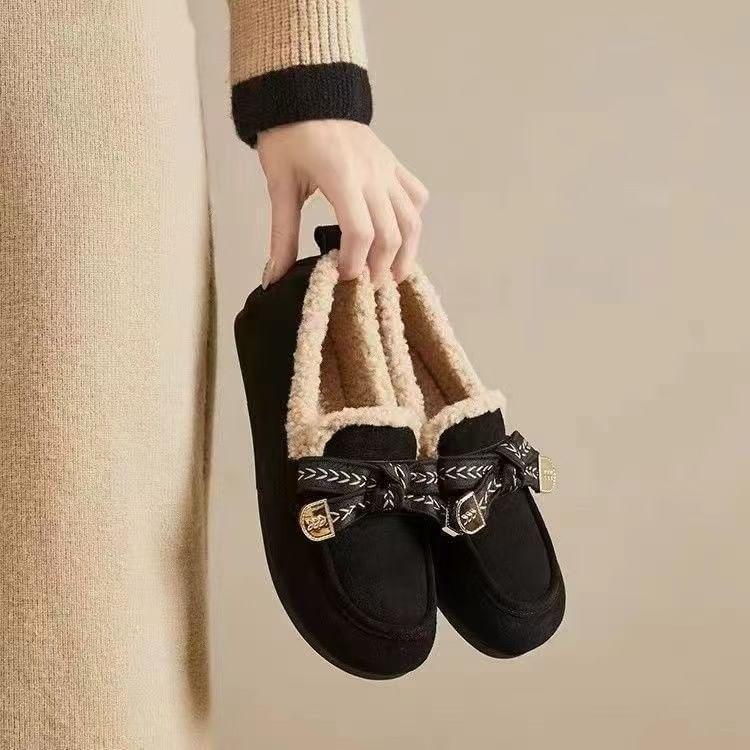 Fleece-Lined Moccasins Product Image