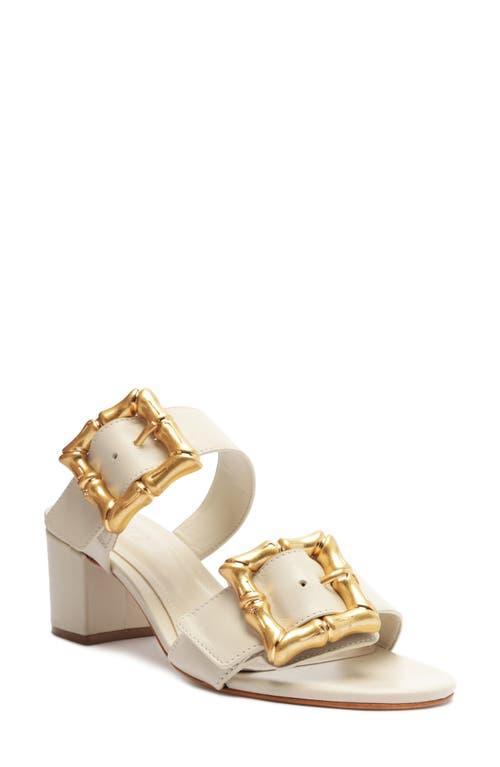 Schutz Womens Enola Double Buckle Block Heel Sandals Product Image