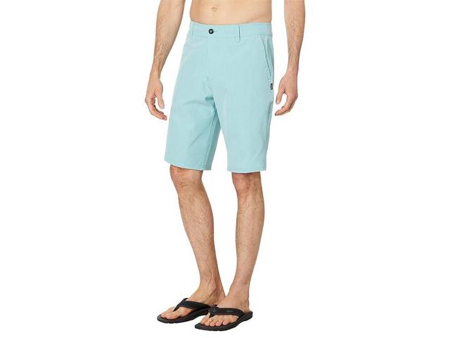 O'Neill Reserve Heather 21 Hybrid Shorts (Heather Aqua Haze) Men's Shorts Product Image