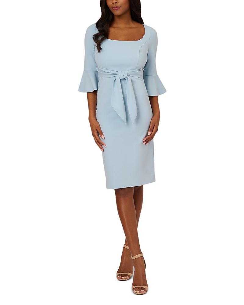 Adrianna Papell Bell Sleeve Tie Front Dress Product Image