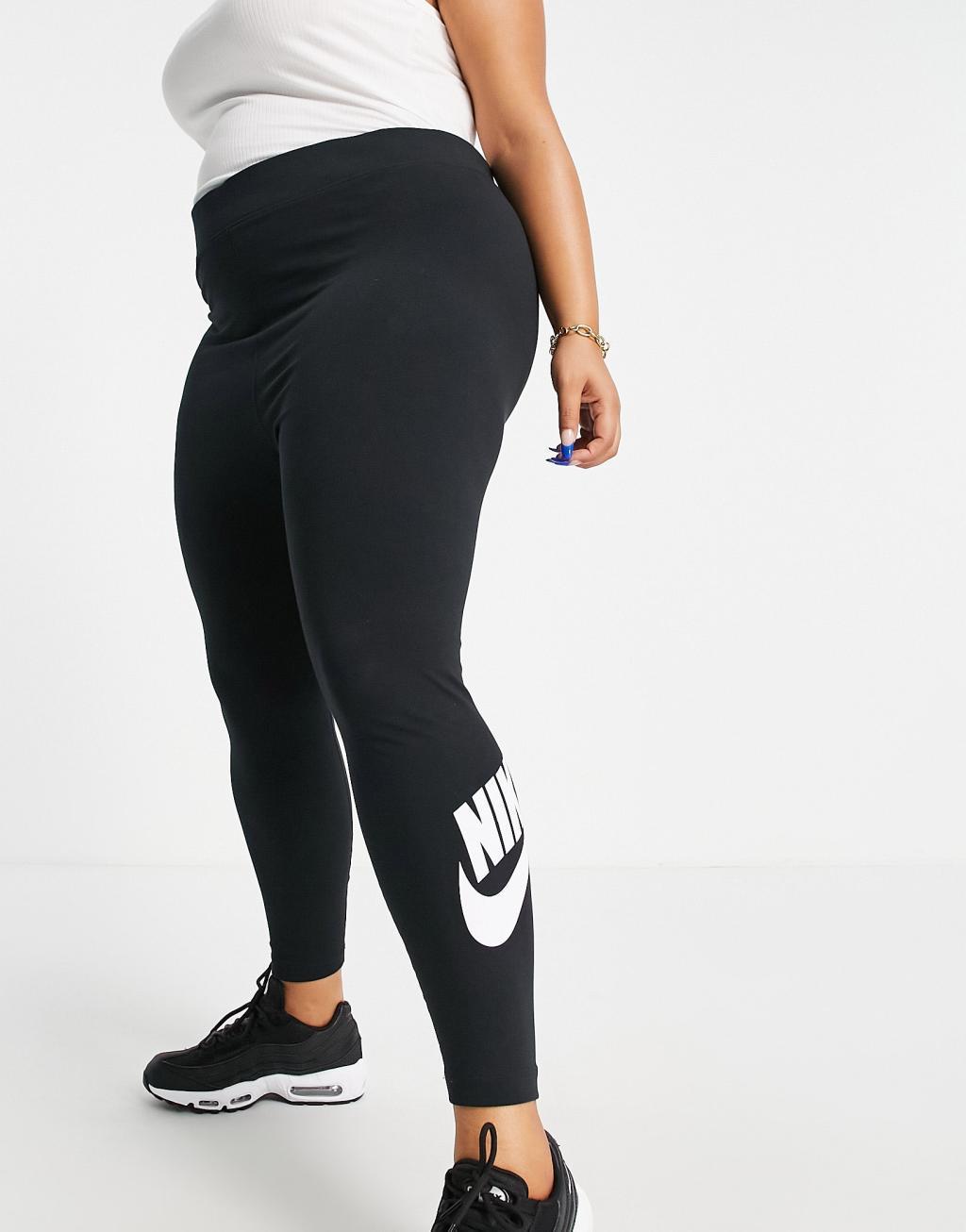 Womens Nike Sportswear Essential High-Waisted Leggings (Plus Size) Product Image