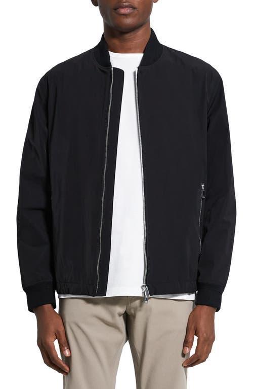 Theory City Foundation Tech Water Resistant Twill Bomber Jacket Product Image