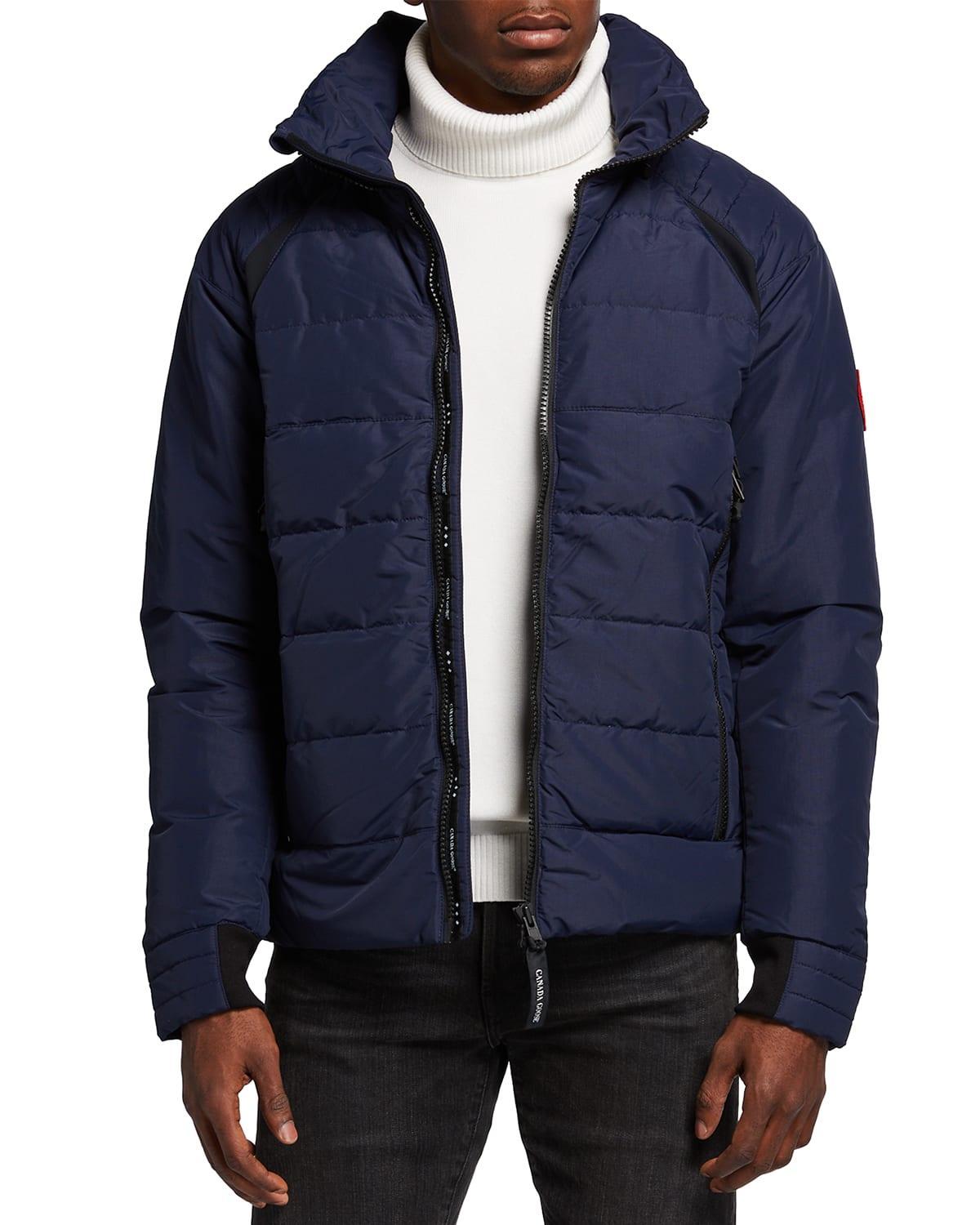 Canada Goose Updated Hybridge Base Hooded 750 Fill Power Down Jacket in Black at Nordstrom, Size Medium Product Image