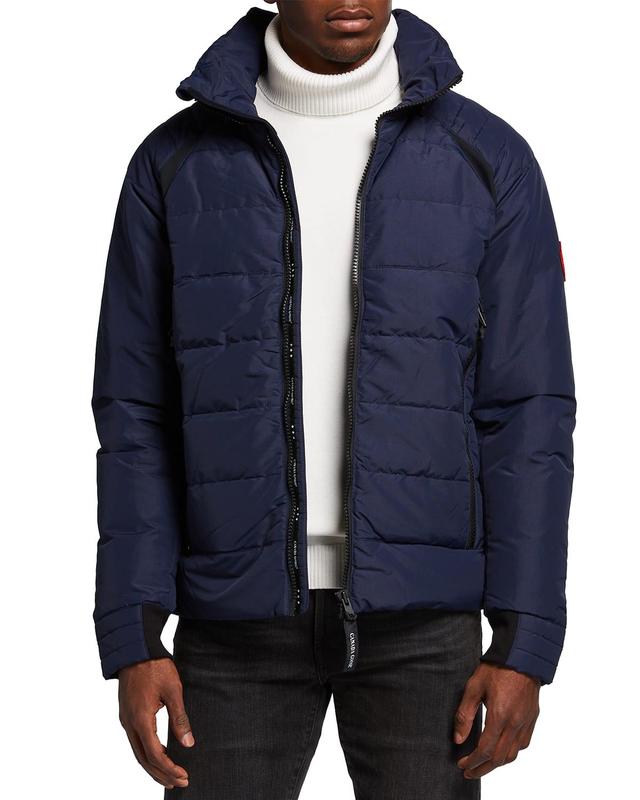 Canada Goose Updated Hybridge Base Hooded 750 Fill Power Down Jacket in Black at Nordstrom, Size Medium Product Image