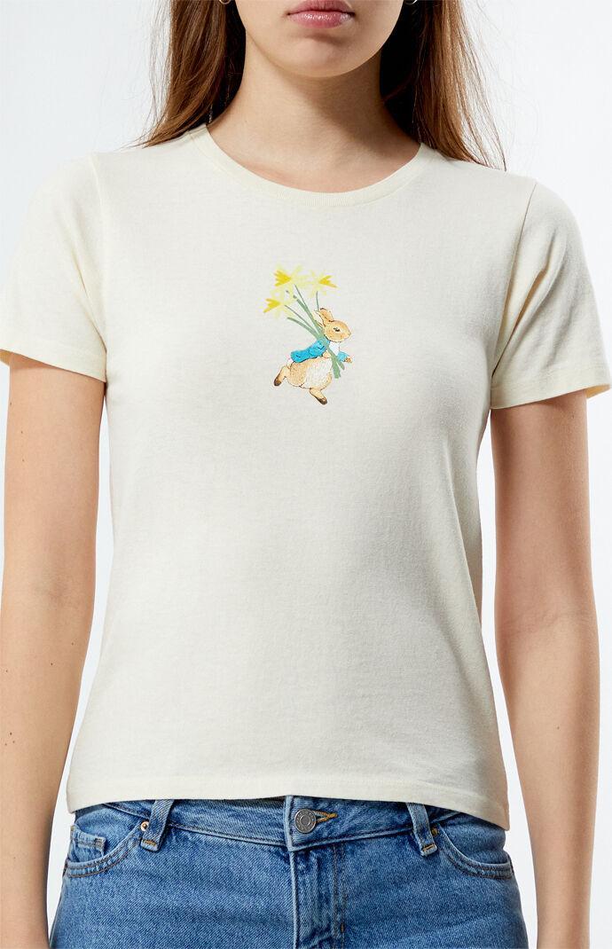 Women's Peter Rabbit Bouquet T-Shirt Product Image