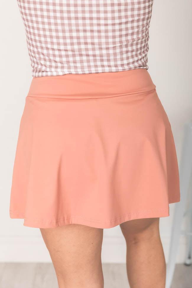 Potential Energy Terracotta Active Tennis Skirt FINAL SALE Product Image