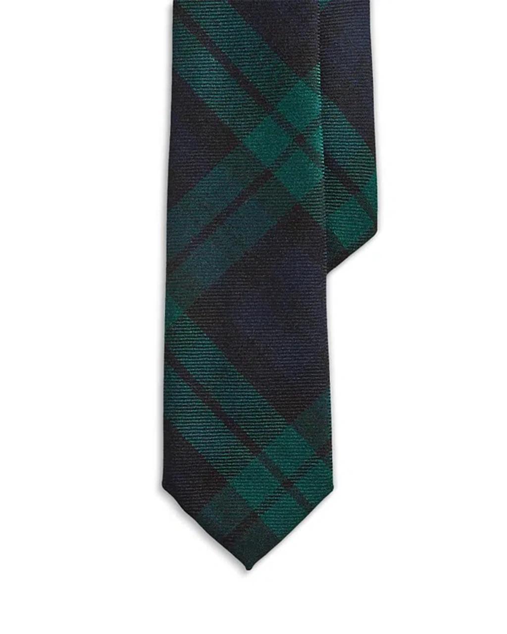 POLO RALPH LAUREN Black Watch Tartan Tie In Navy Product Image