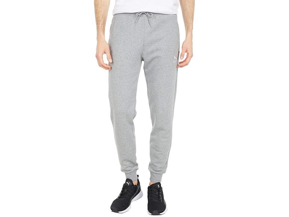 PUMA Classics Cuffed Sweatpants (Medium Heather) Men's Clothing Product Image