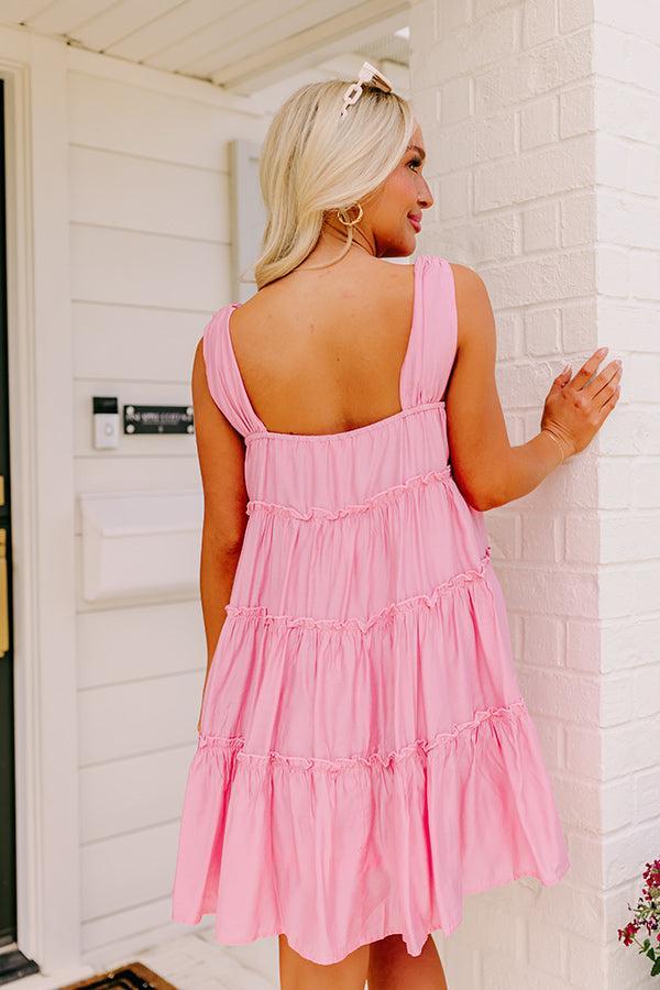 So Charmed Shift Dress in Pink Product Image