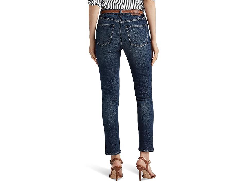 Lauren Ralph Lauren High-Rise Ankle Skinny (Noam Wash) Women's Clothing Product Image