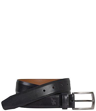 Johnston  Murphy Collection Mens Ellsworth Burnished Leather Belt Product Image