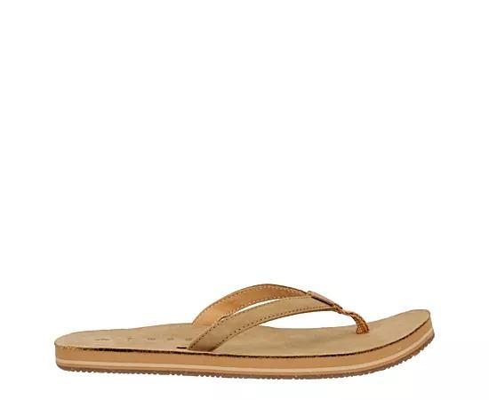 Reef Womens Solana Leather Flip Flop Product Image