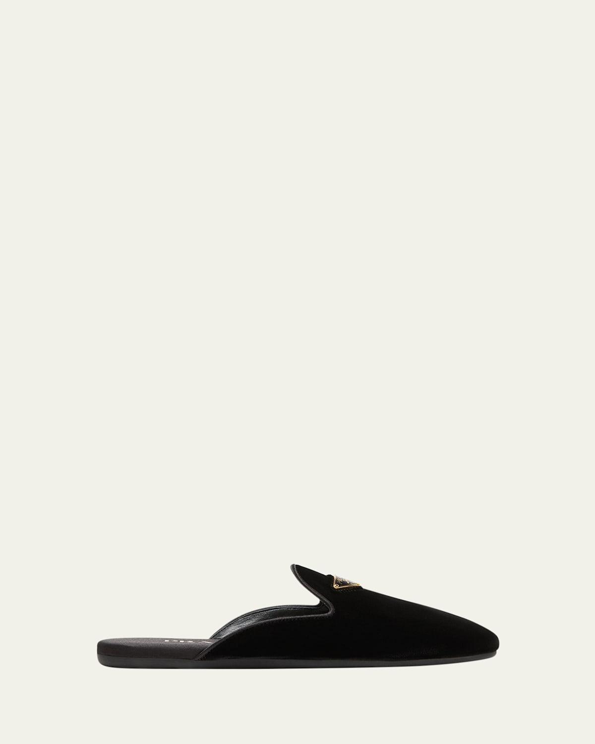 Womens Velvet Slippers Product Image