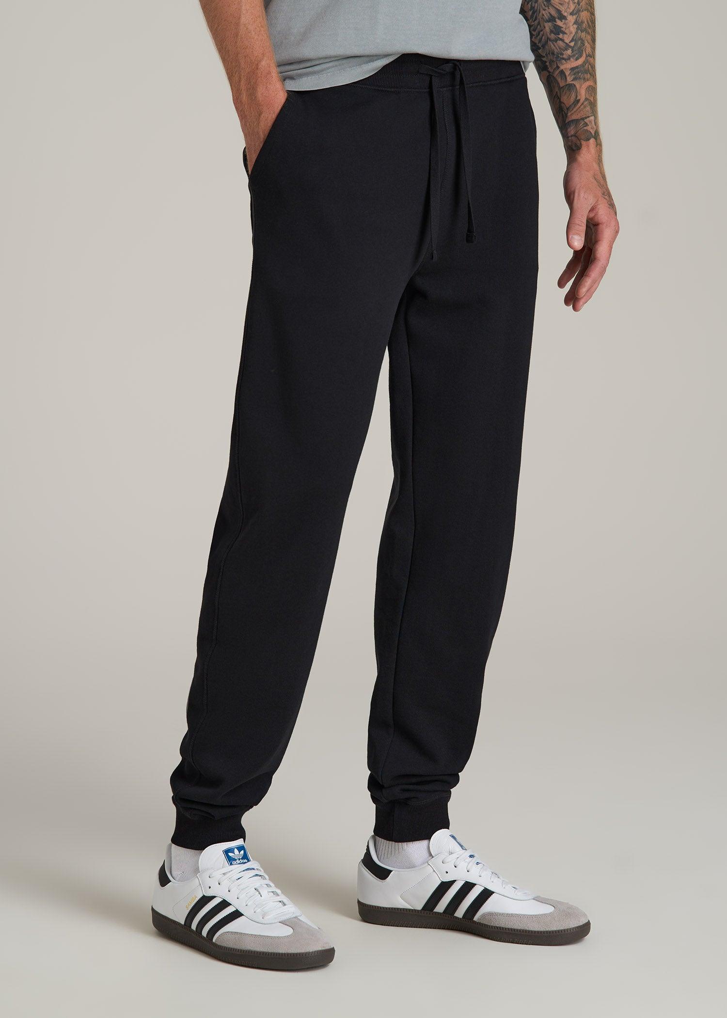 Wearever 2.0 Fleece Joggers for Tall Men in Black Male Product Image