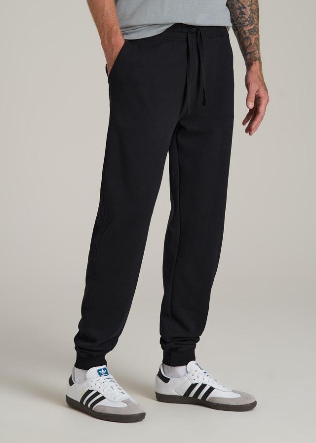 Wearever 2.0 Fleece Joggers for Tall Men in Black Product Image