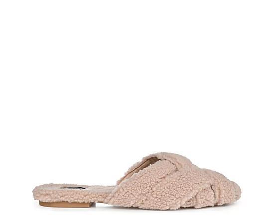 Journee Collection Faux Fur Sereena Slipper Women's Shoes Product Image