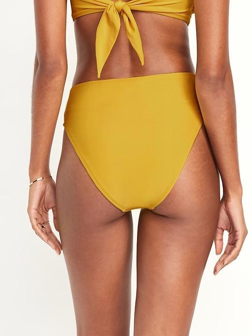 Extra High-Waisted French-Cut Bikini Swim Bottoms Product Image