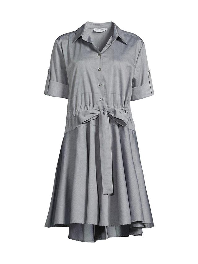 Womens Meadow Cotton Tie-Waist Shirtdress Product Image